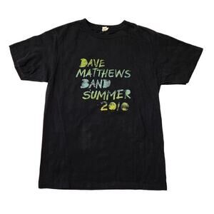 DAVE MATTHEWS' BAND Summer‎ 2010 Tee T-Shirt by Anvil Sustainable Concert Merch